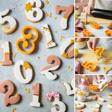 Picture of KIT 9 COOKIE CUTTERS GIANT NUMBERS